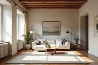 Rénovation d'un appartement à Amiens avec préservation du patrimoine historique